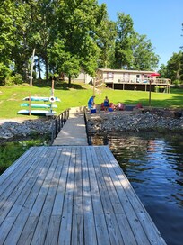 The dock was perfect.