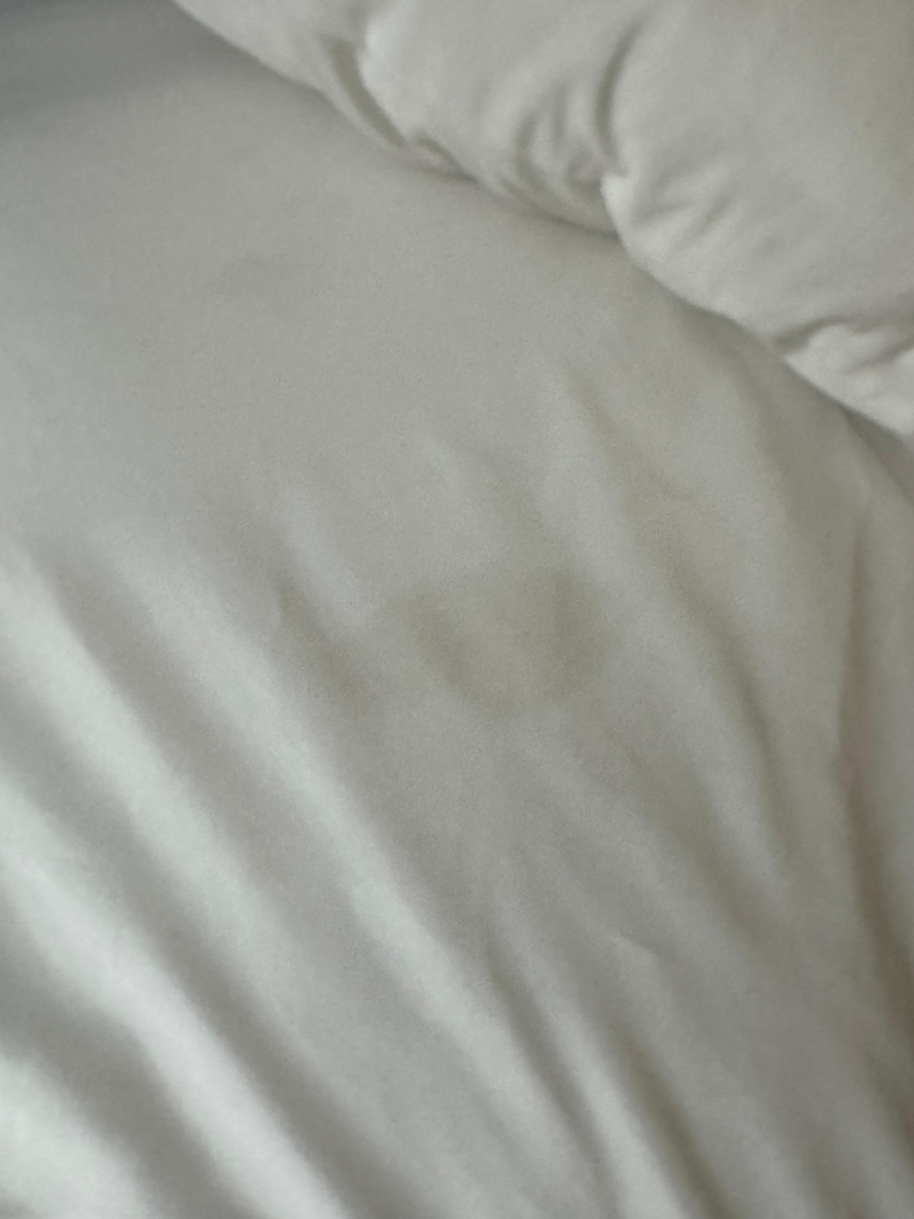 Stain on sheets 