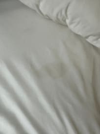Stain on sheets