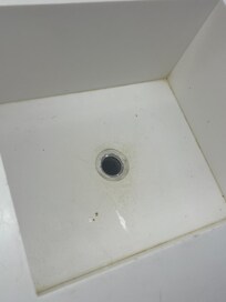 Dirty kitchen sink