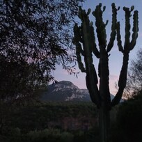 La montagne au couchant