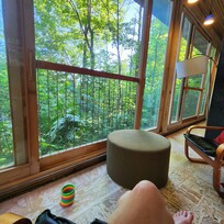 A quiet moment of the day.