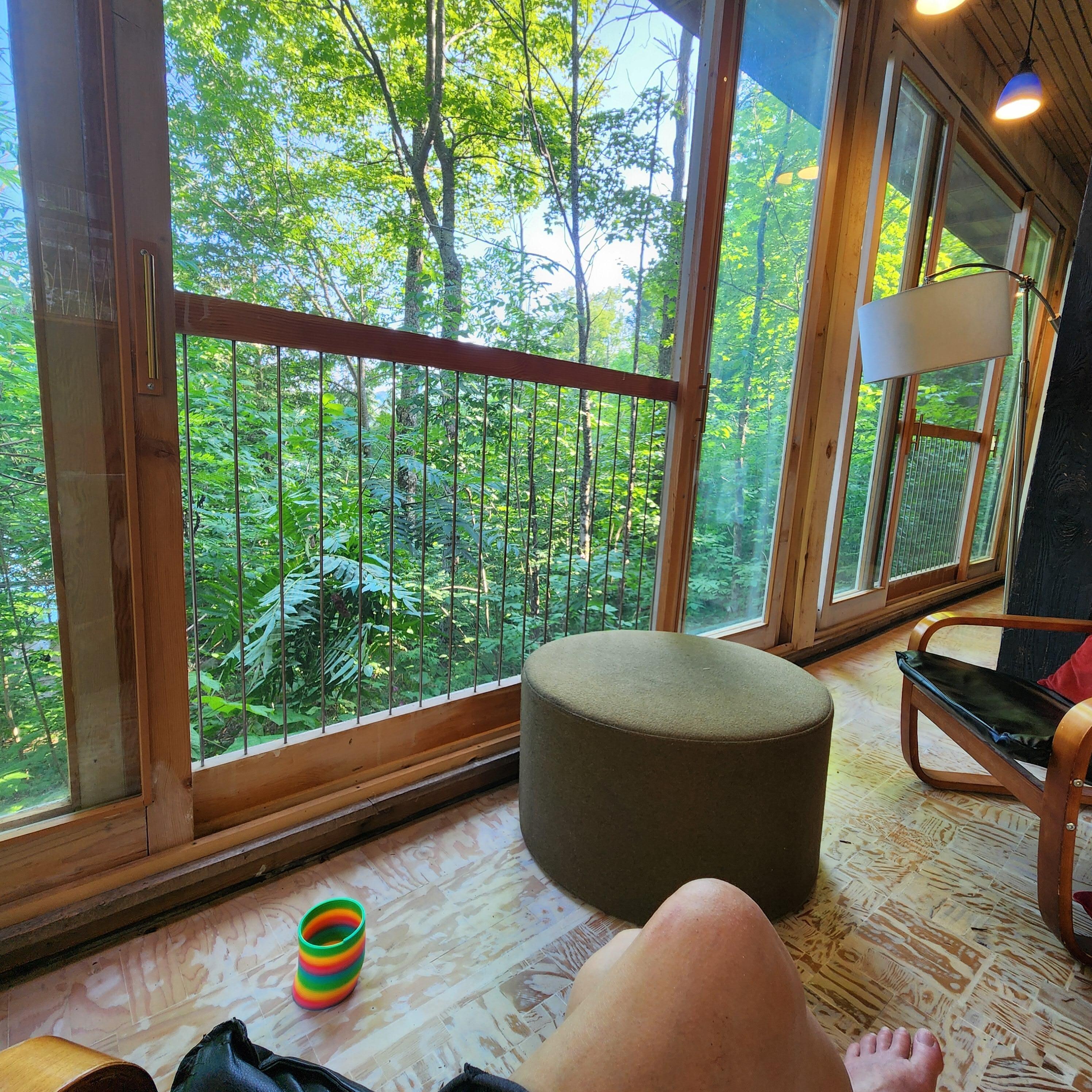 A quiet moment of the day.