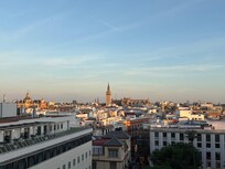 Vista da sacada.