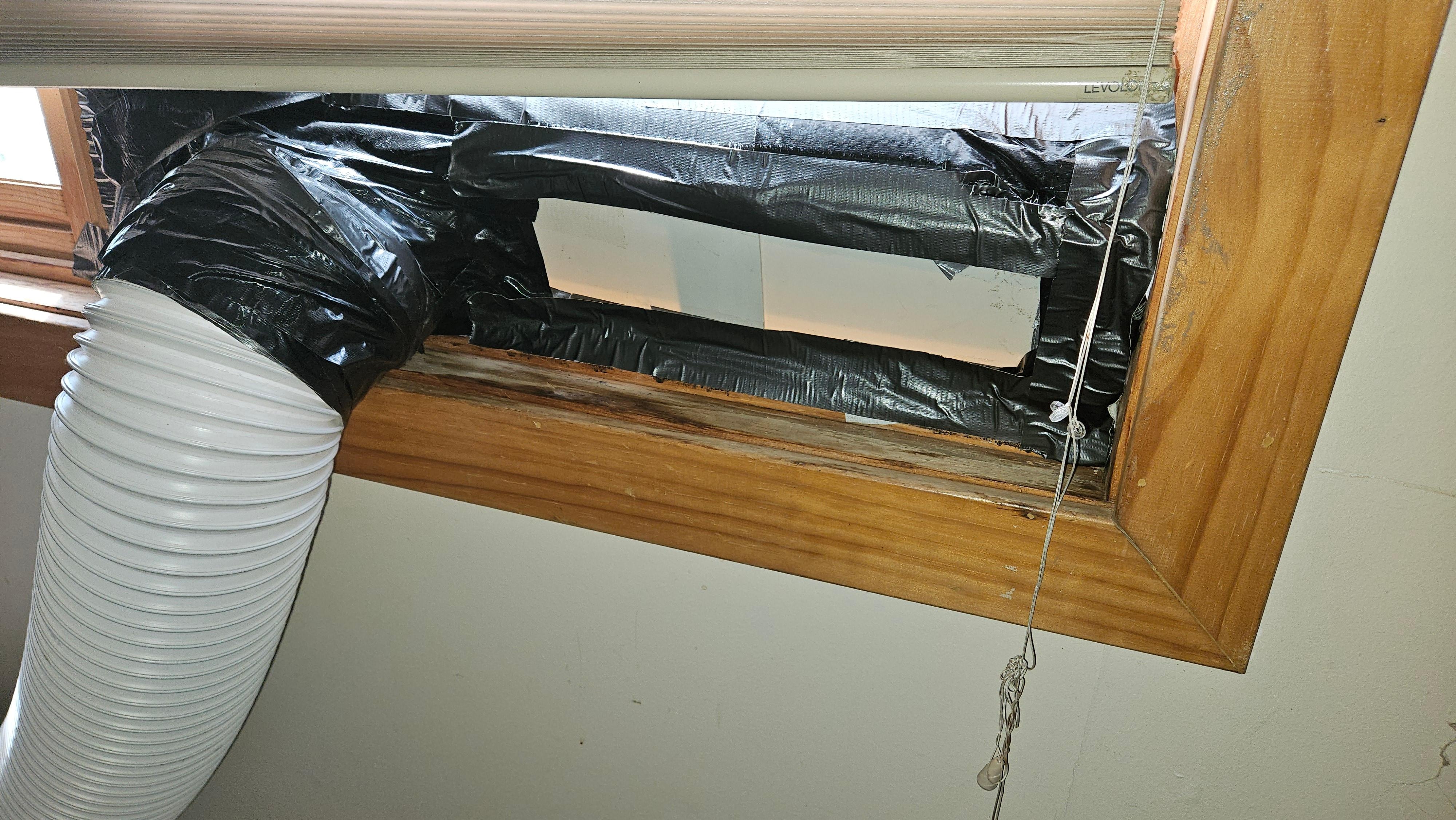 Living room AC contraption