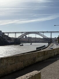 Path in front of the hotel.