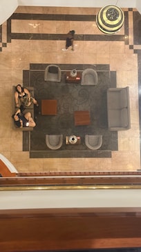 Shot from above.
