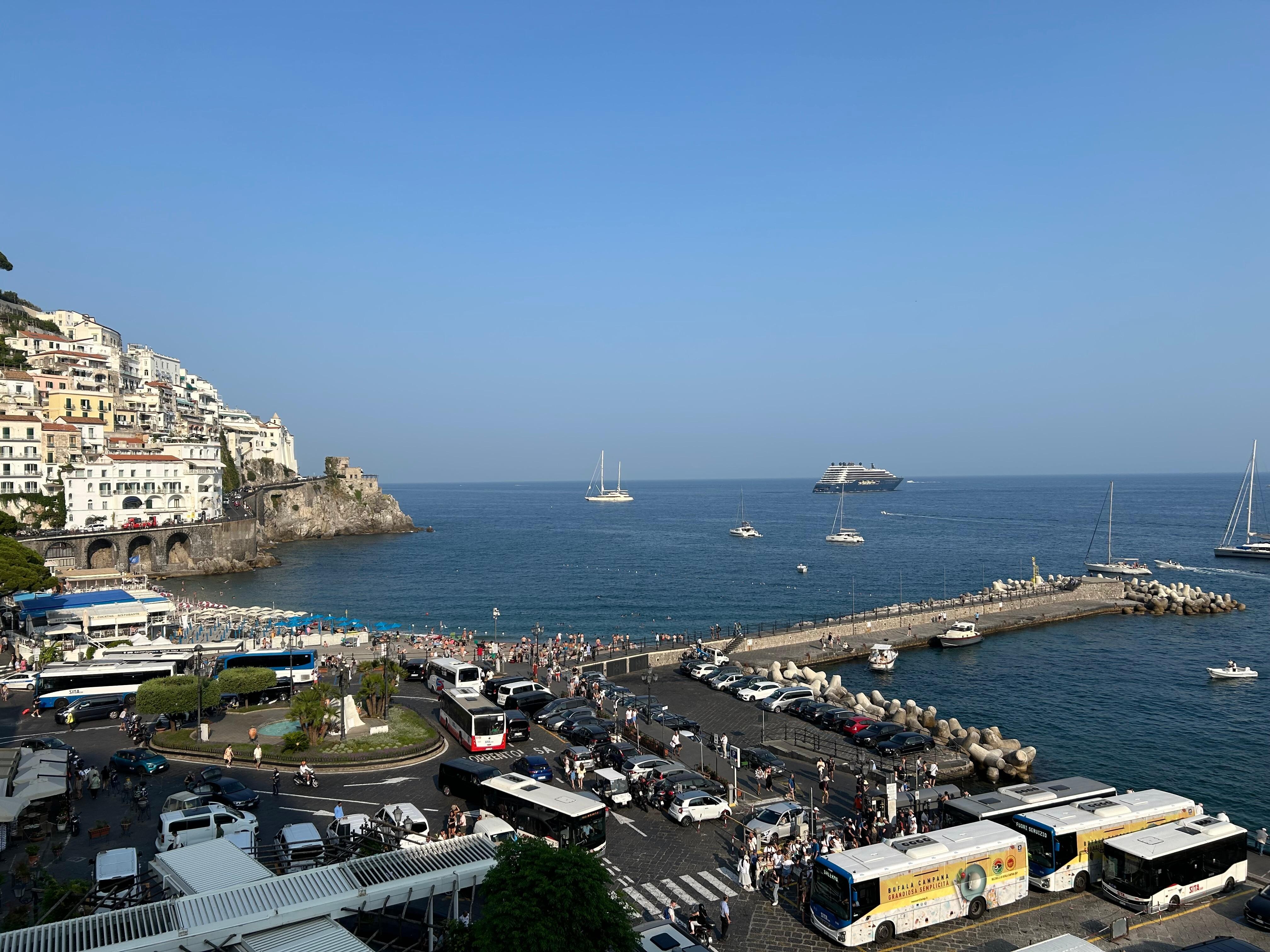 Amalfi from Palazzo Vitagliano