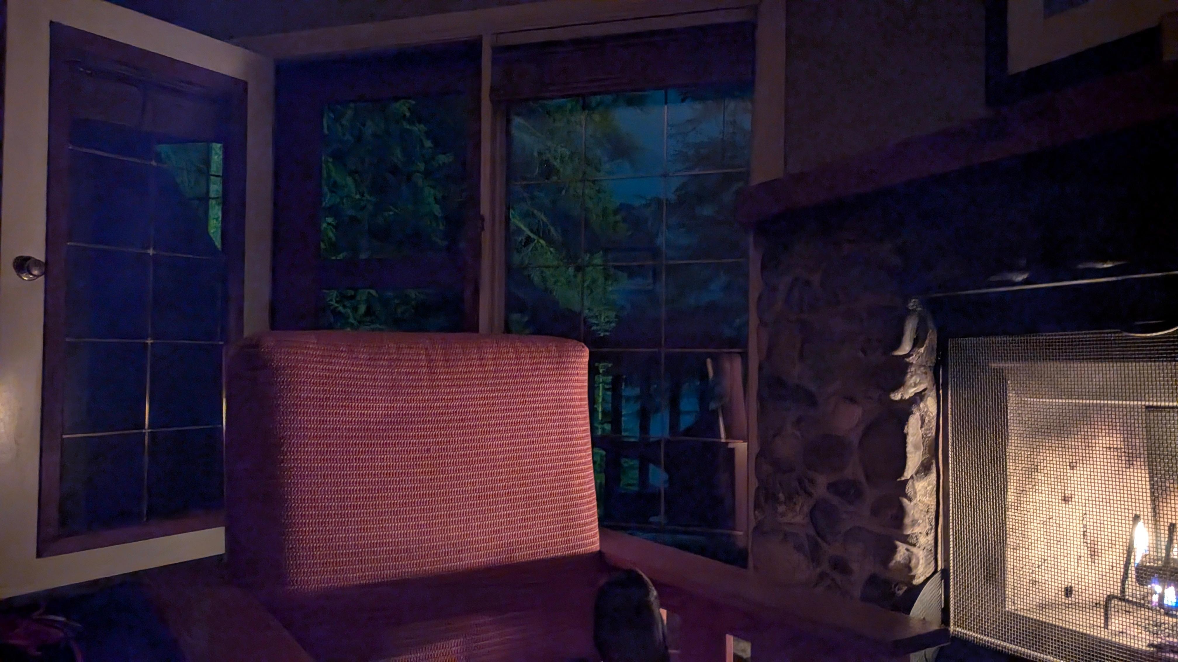 Quiet evening in our room