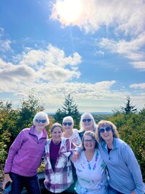 Beautiful weather to enjoy the views