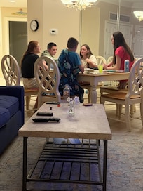 Had friends over for game night!