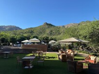Sunny afternoon lookin back at the mountains