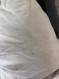 Dirty pillowcase