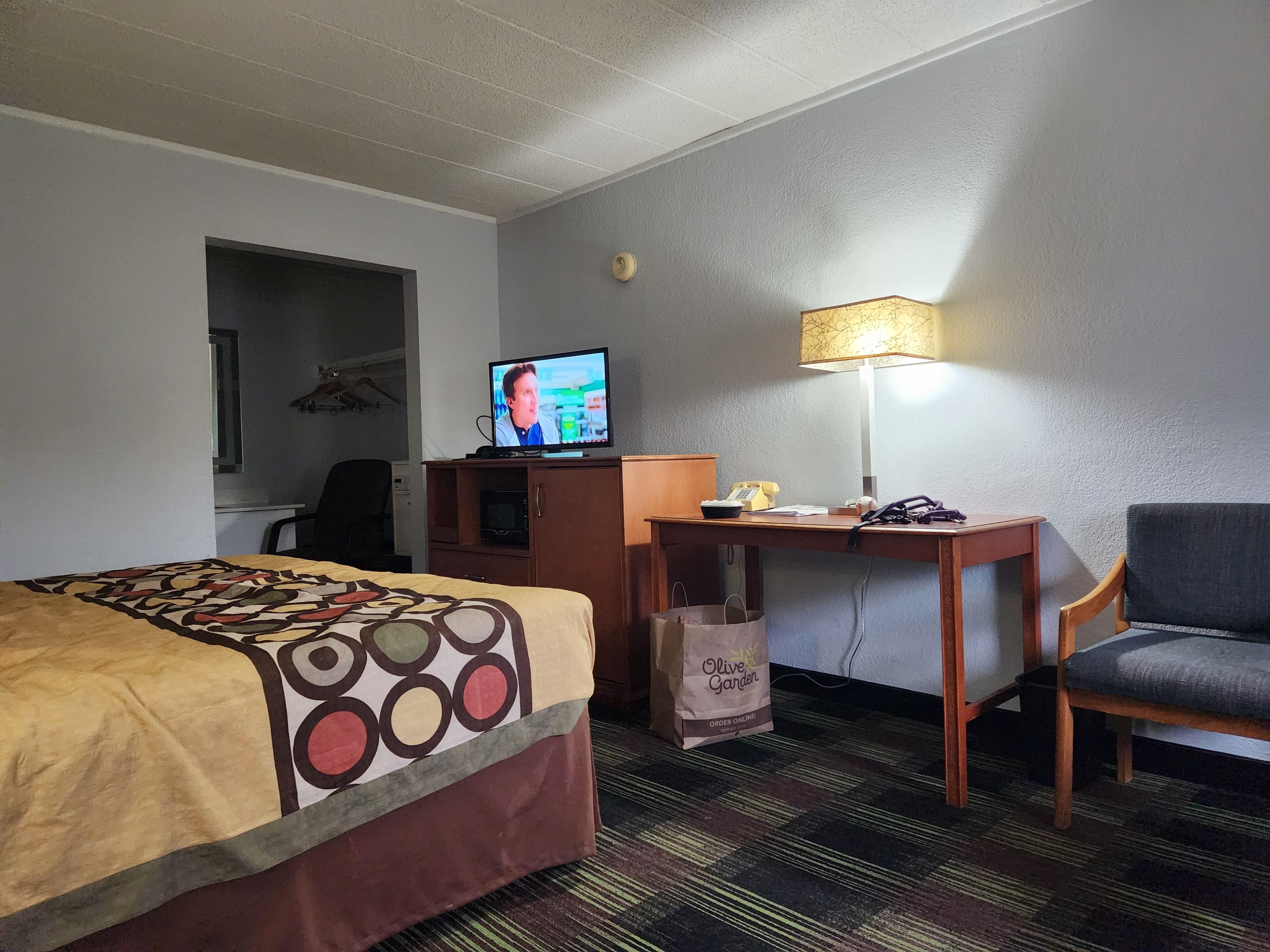 Our king bed room