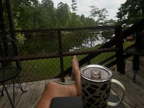 Morning view from the deck