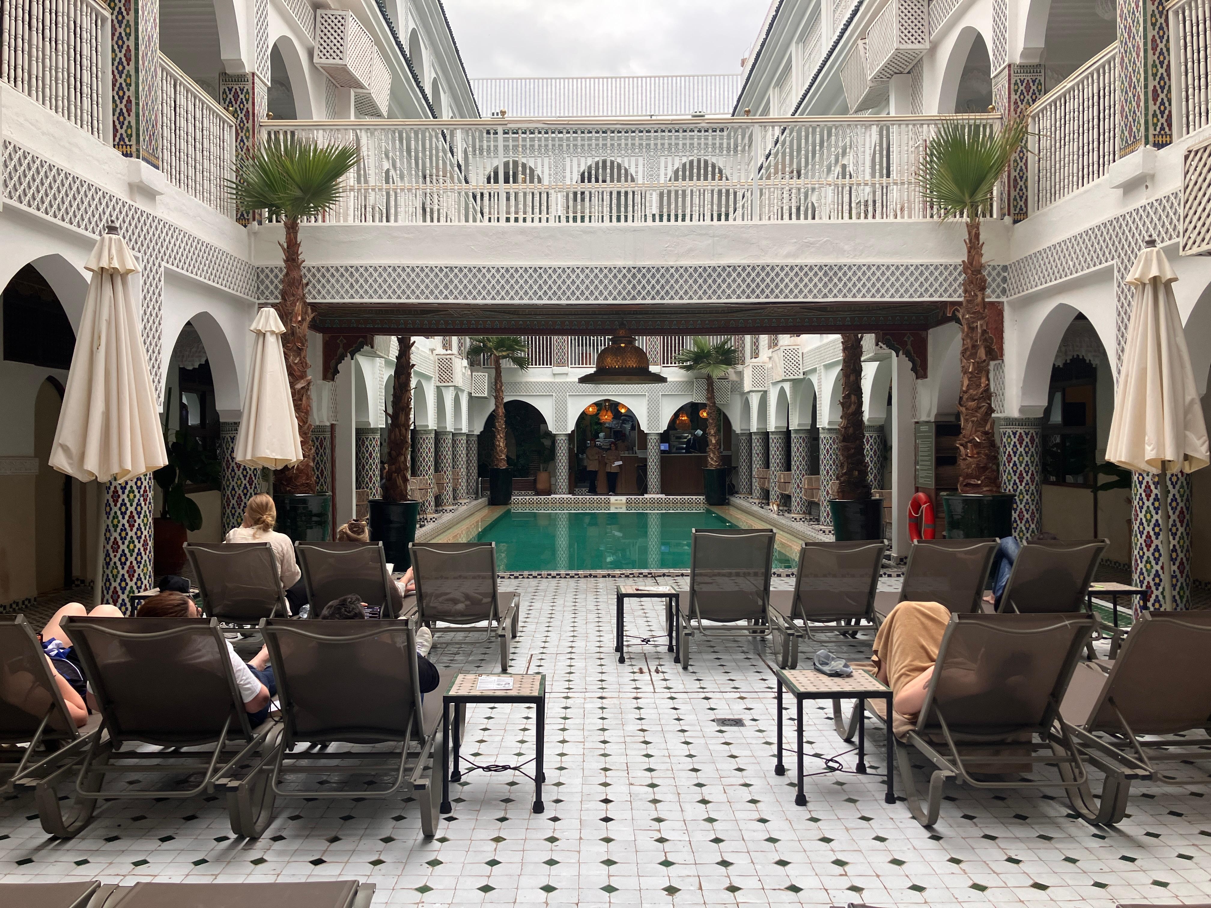 Piscine bar