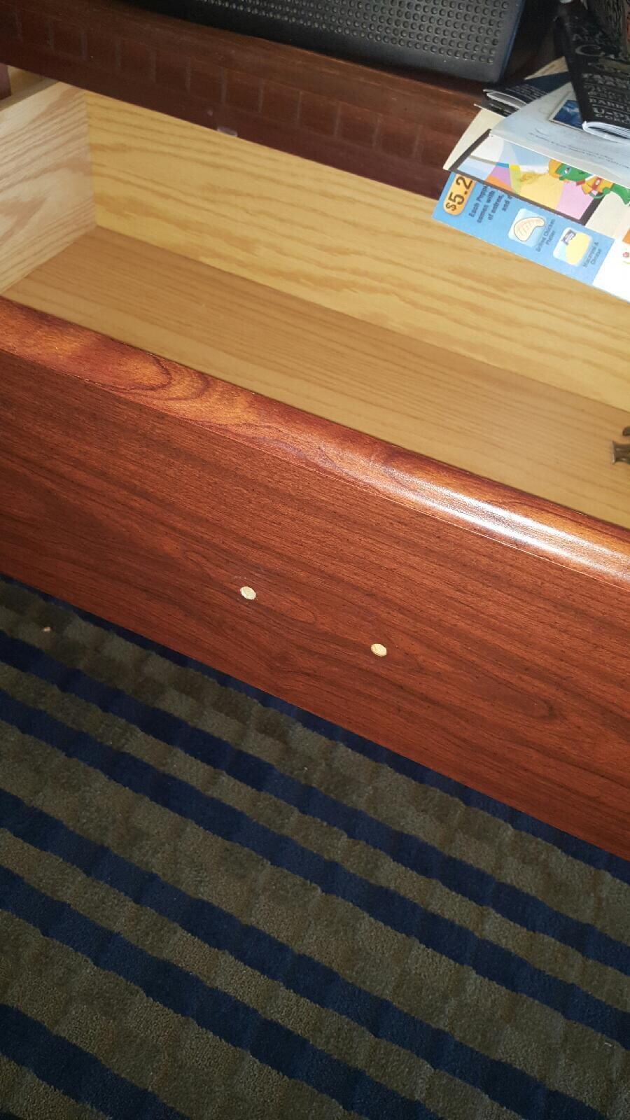 Broken drawer