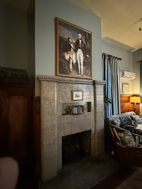 My room above the fireplace