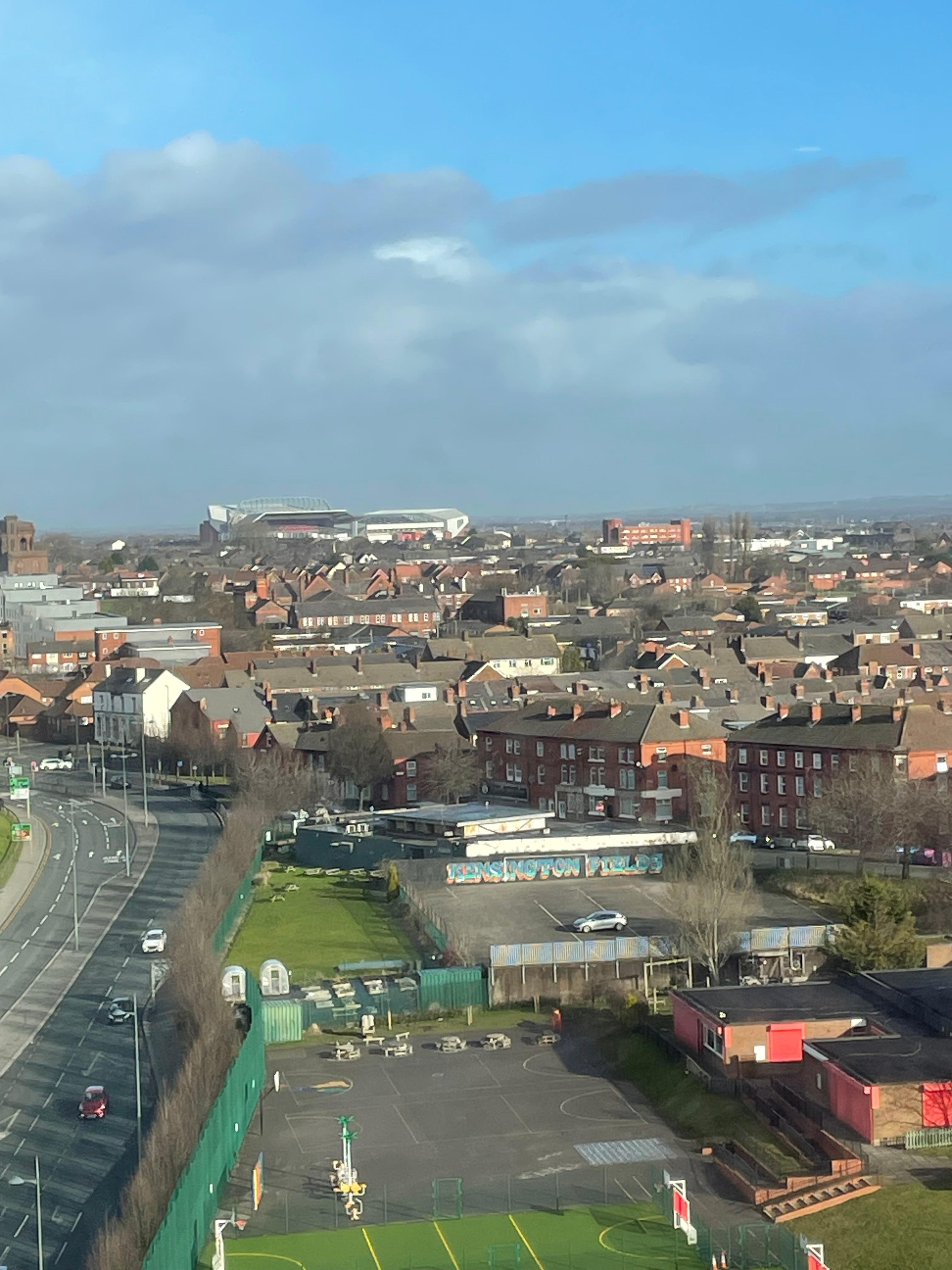 View from the 13th floor.