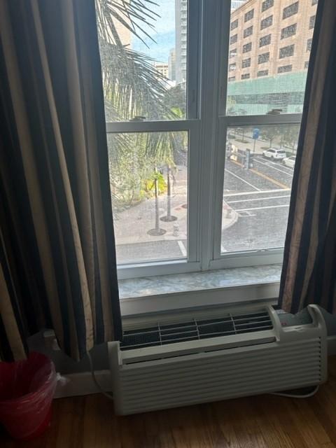 hole in worn out screen