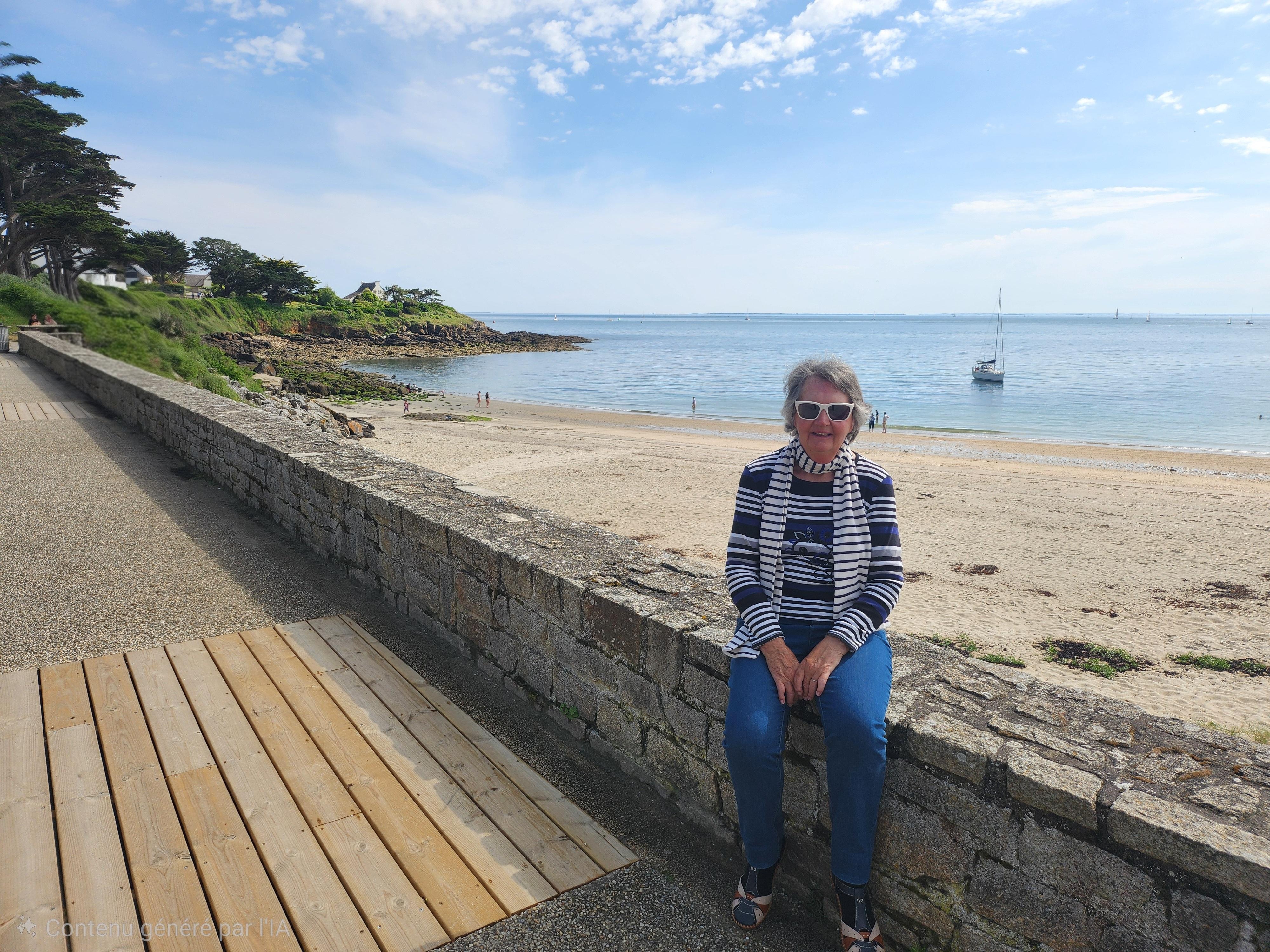 la plage 