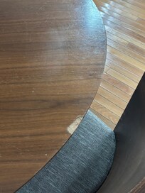Chipped kitchen table