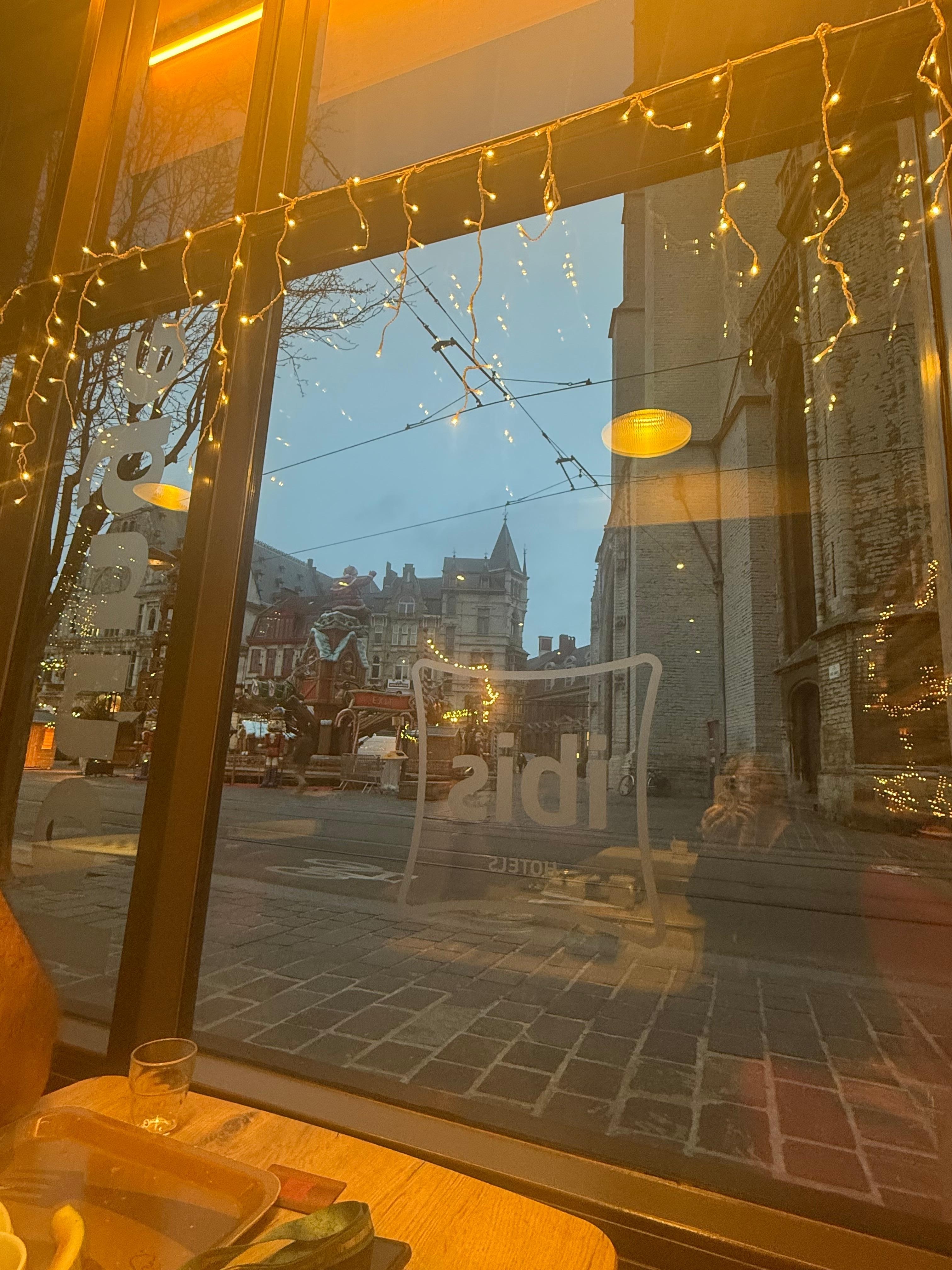 View outside from breakfast