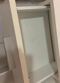 Found lots of hair in the drawers