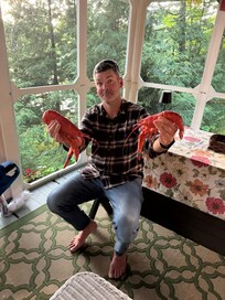 Lobster at camp