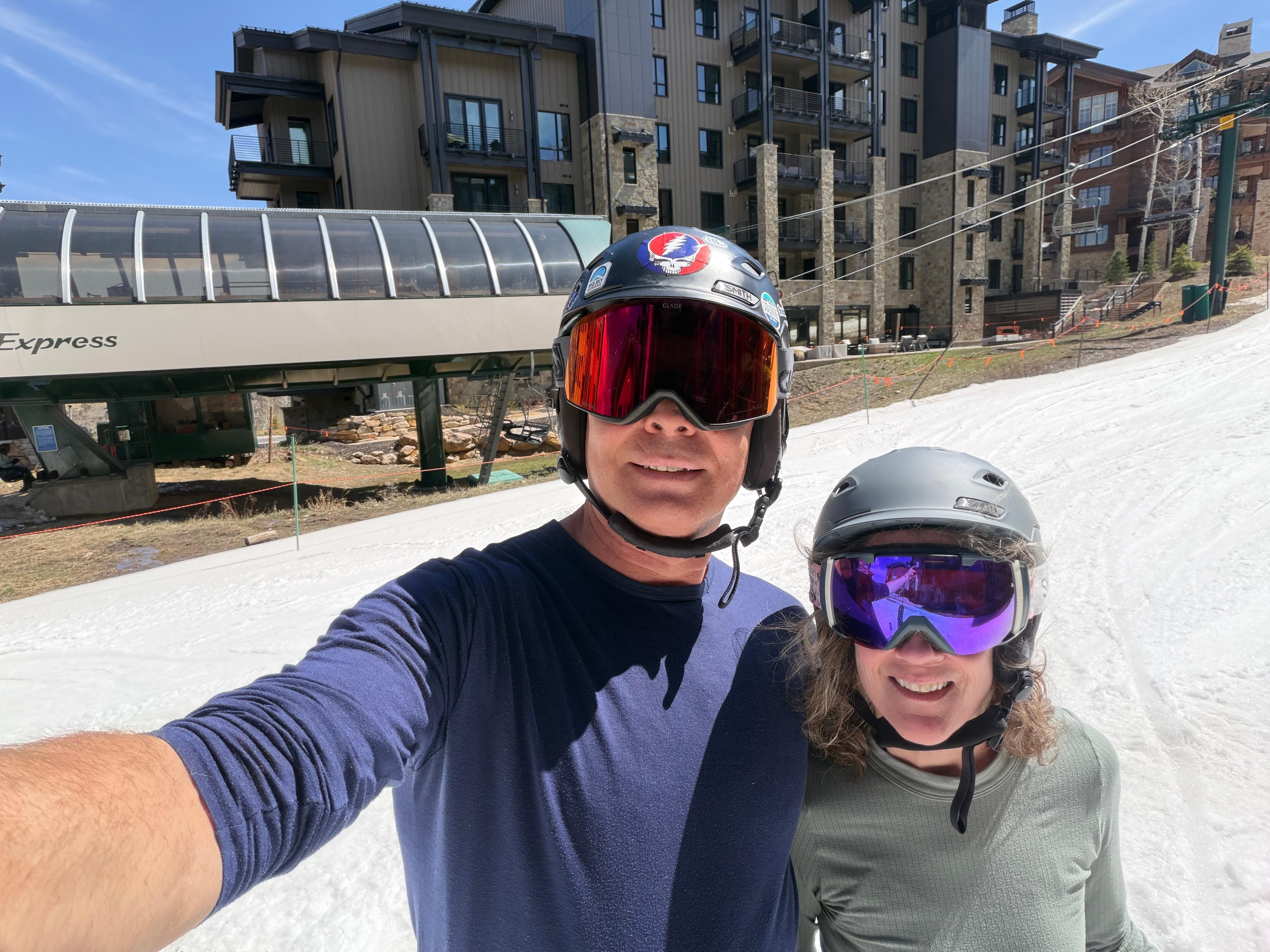 That's the building in the background and the Silver Strike Express lift right there.  