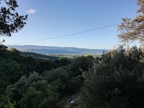 Vue depuis la terrasse.