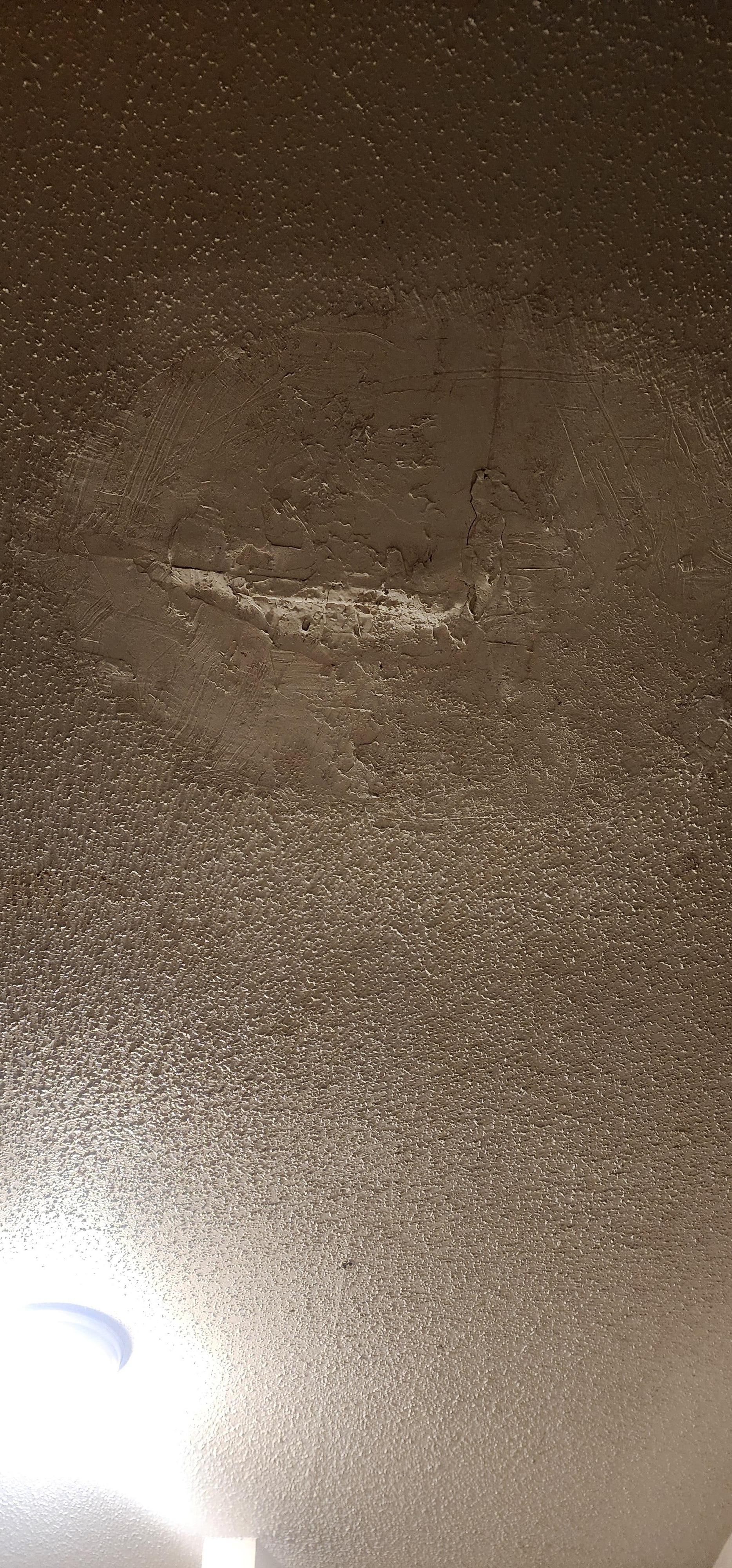 This was directly above my head 