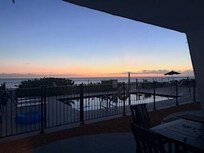 Sunset view from Patio