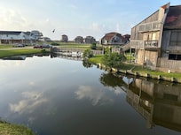 Morning view from the road