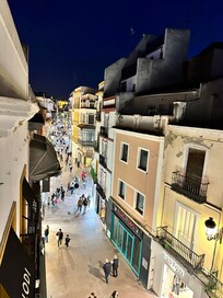 View from top floor room