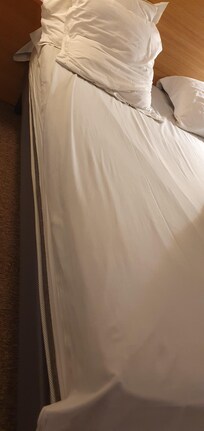 Drap trop étroit pour le matelas...