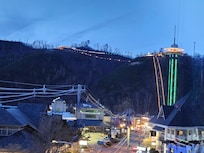 View from room 424 balcony.