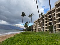 Beach and condo view