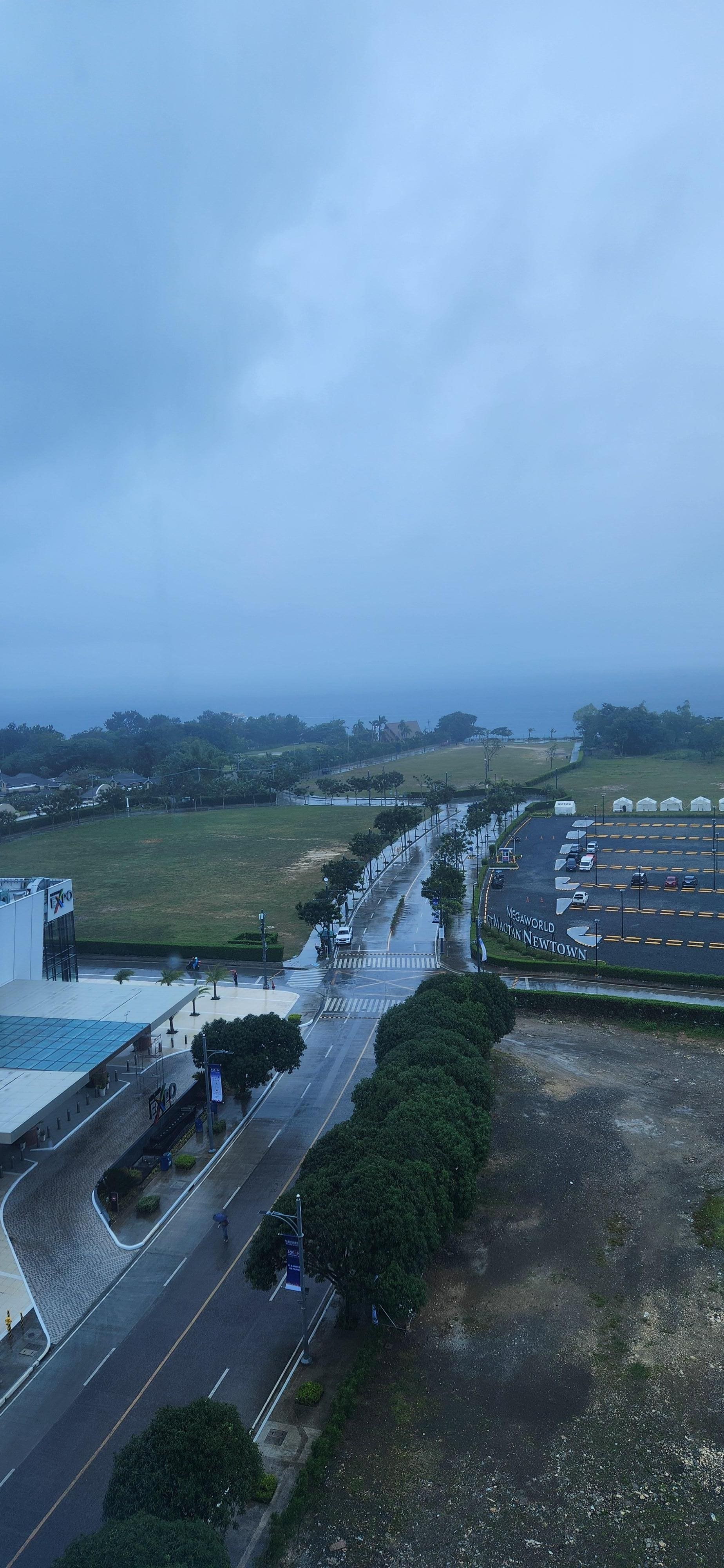 View from our room- ocean view 