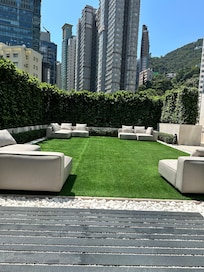 Garden area