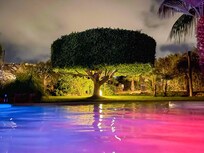 Pool by night