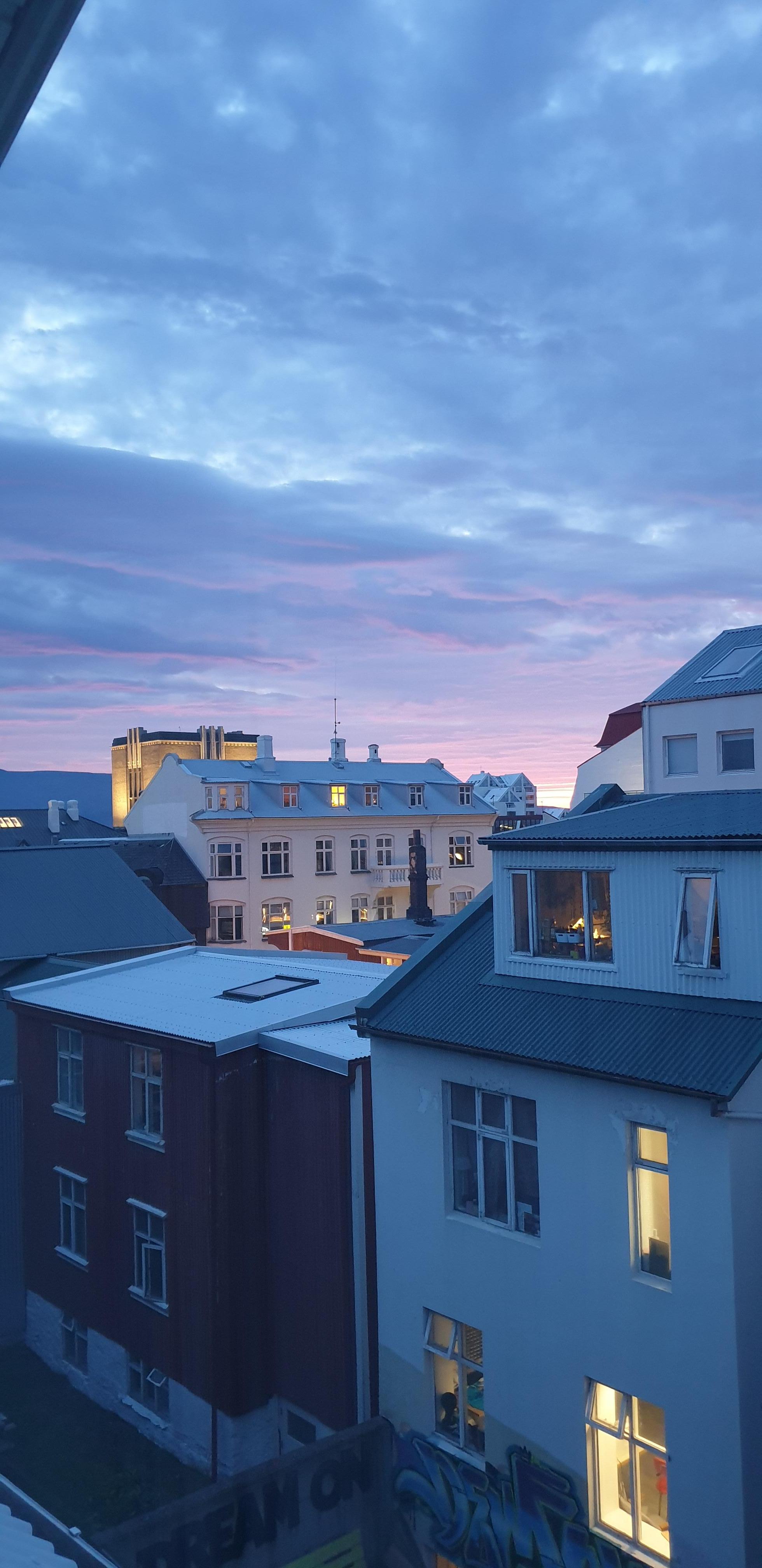 Blick aus dem Dachzimmer