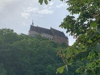 Uitzicht vanaf terras hotel