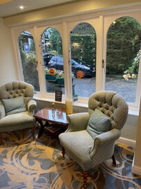 Dining area and seating