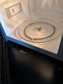 Filthy Counter it was sitting on