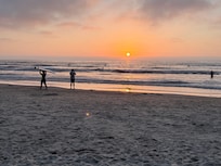 La Jolla Shores Beach - great beach sunsets.