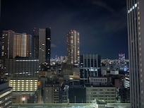 21階かは見えた外でした。とても静かに。でも、過ごしやすい部屋でした