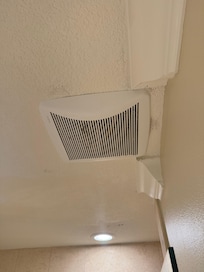 All vents were heavily dusty to the point of coming out the vents