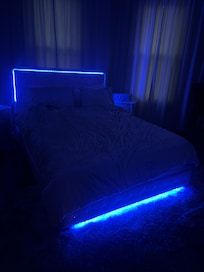 Super cute LED bed