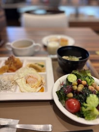 美味しい朝食バイキング